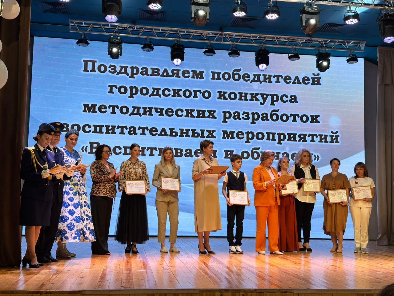 По итогам участия в ГВА «Моя Россия. Моя Семья. Моя Победа» школа завоевала 6 призовых мест.